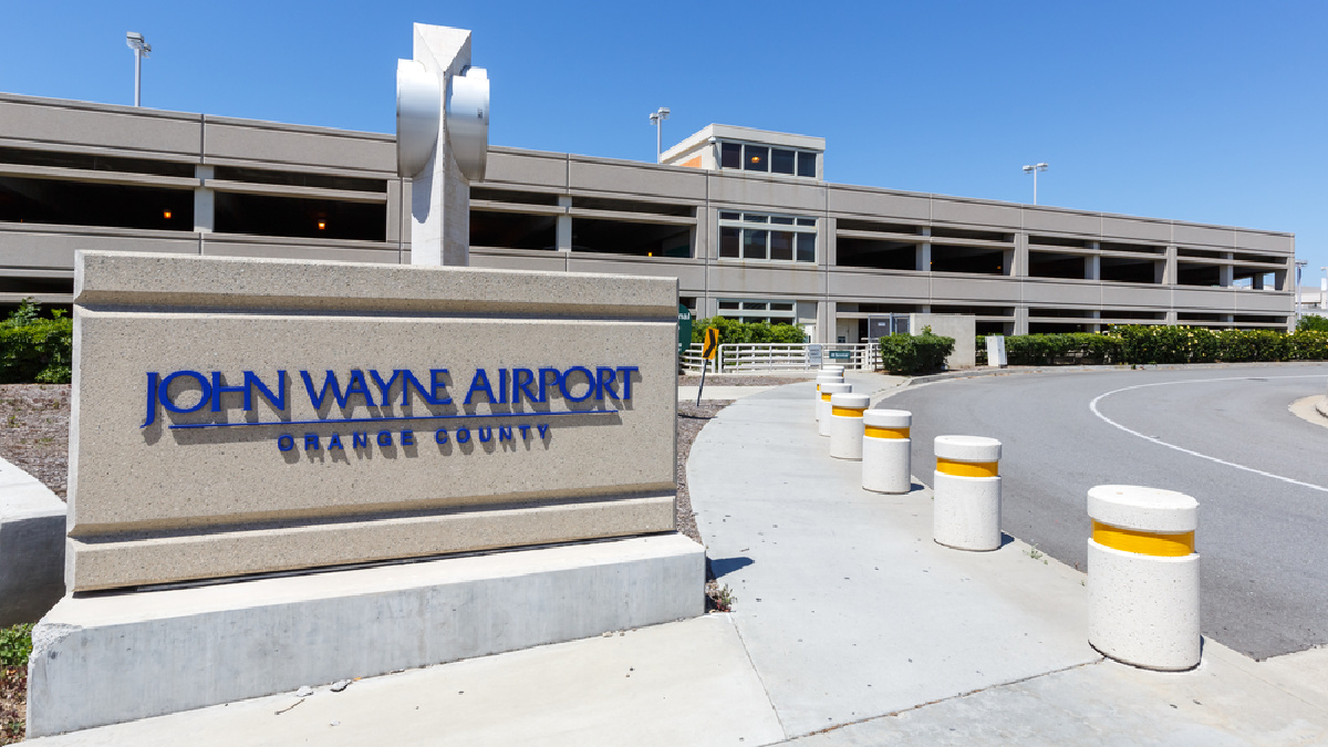 John Wayne Airport rental car center